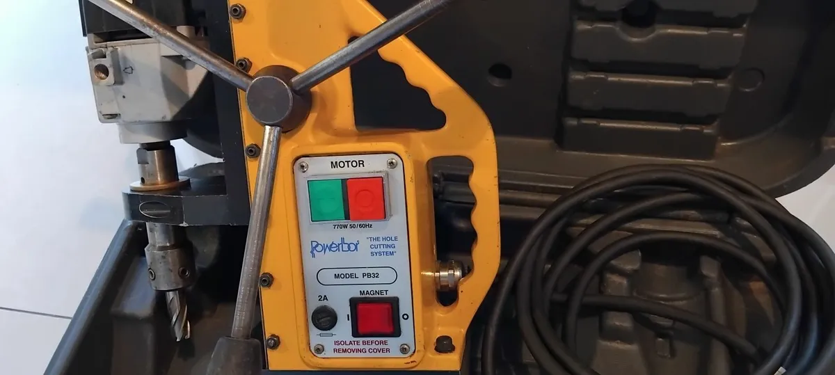 Powerbor PB32 Magnetic Drill 110v - Image 2