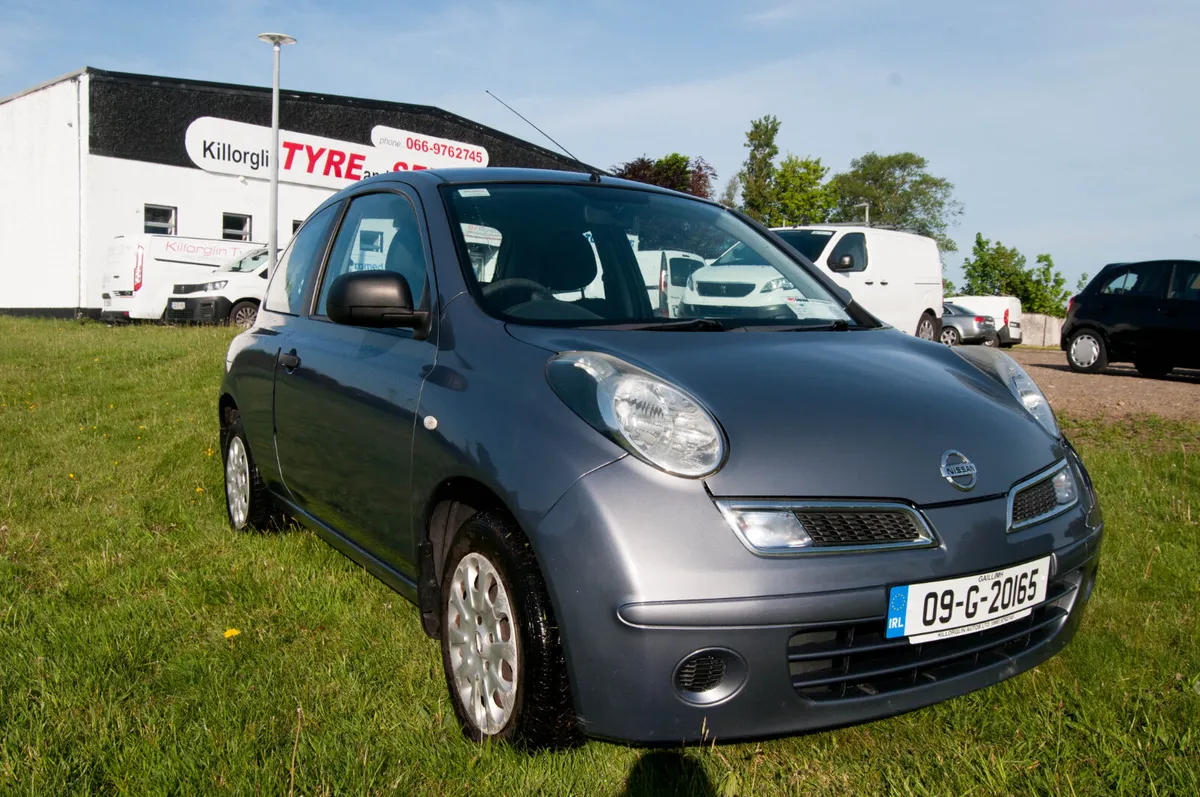 Nissan Micra 2009 1.2 Petrol tax and nct - Image 1