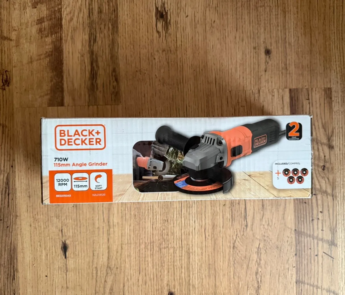 black decker 710W  115mm Angle Grinder