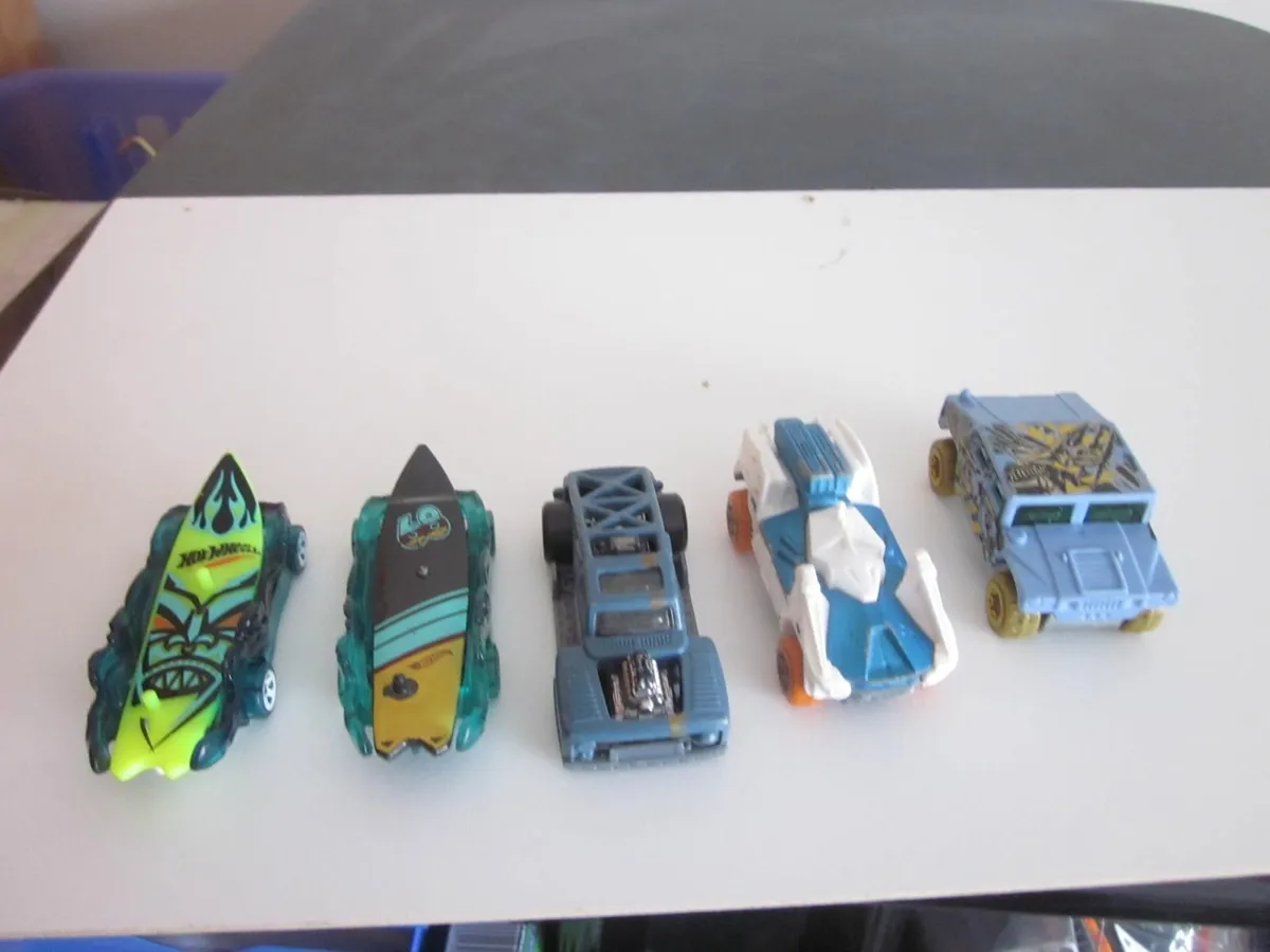 Five  Hot Wheels Car Bundle - Image 1