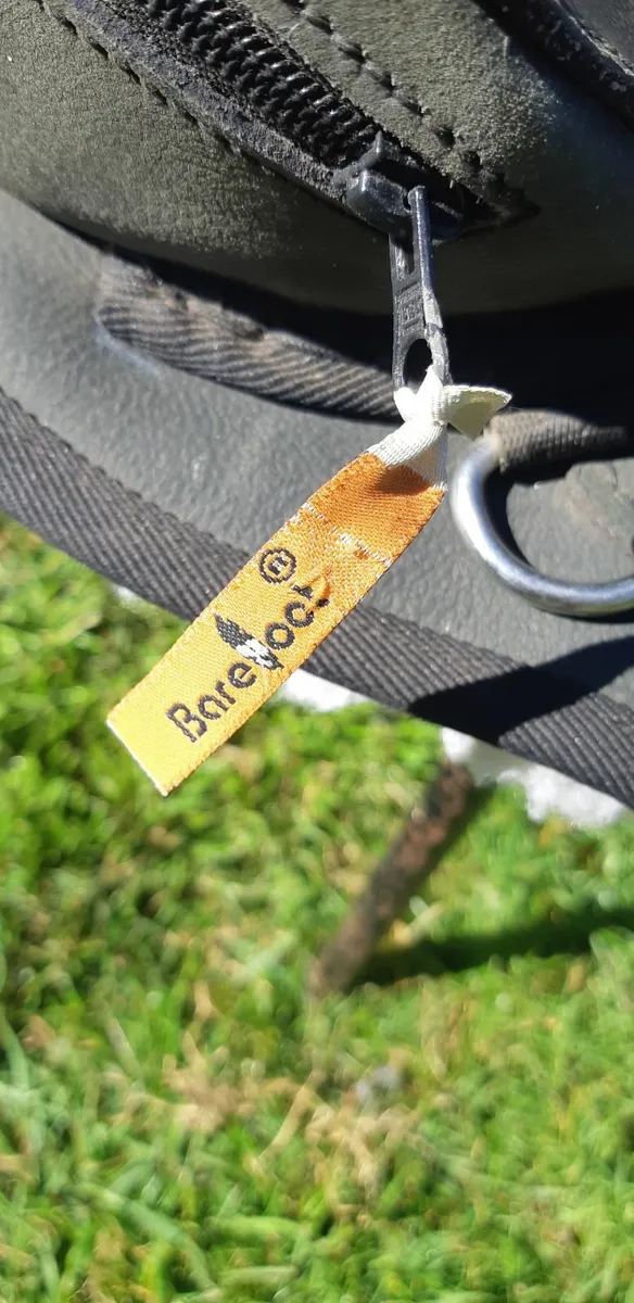 Genuine Barefoot leather treeless saddle PLUS pad - Image 4
