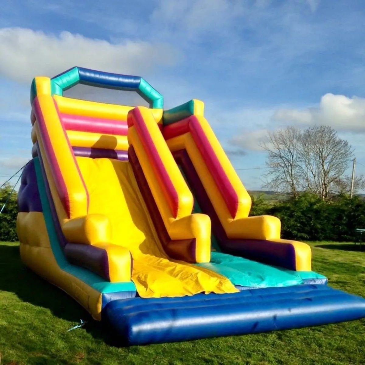 High Slide Bouncy Castle