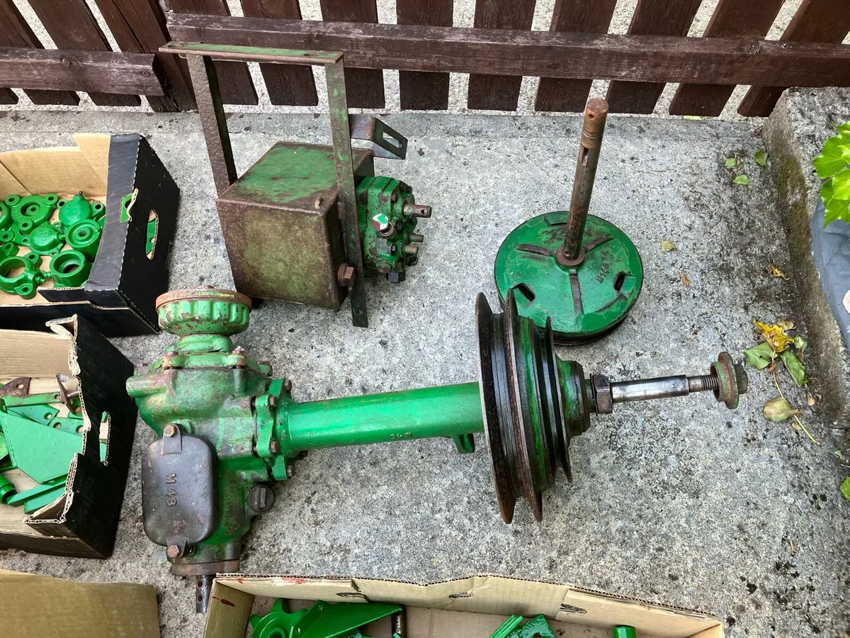 Vintage combine parts - Image 4