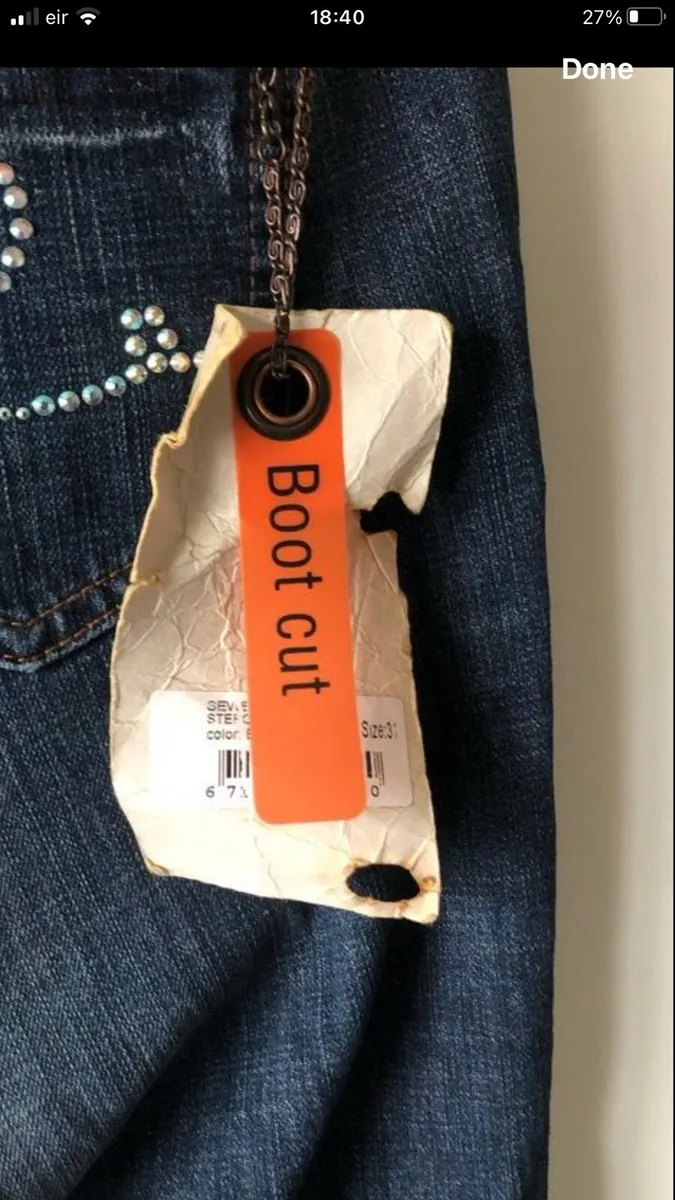 Ladies BNWT sevens jeans W31”x L34” €30 - Image 3