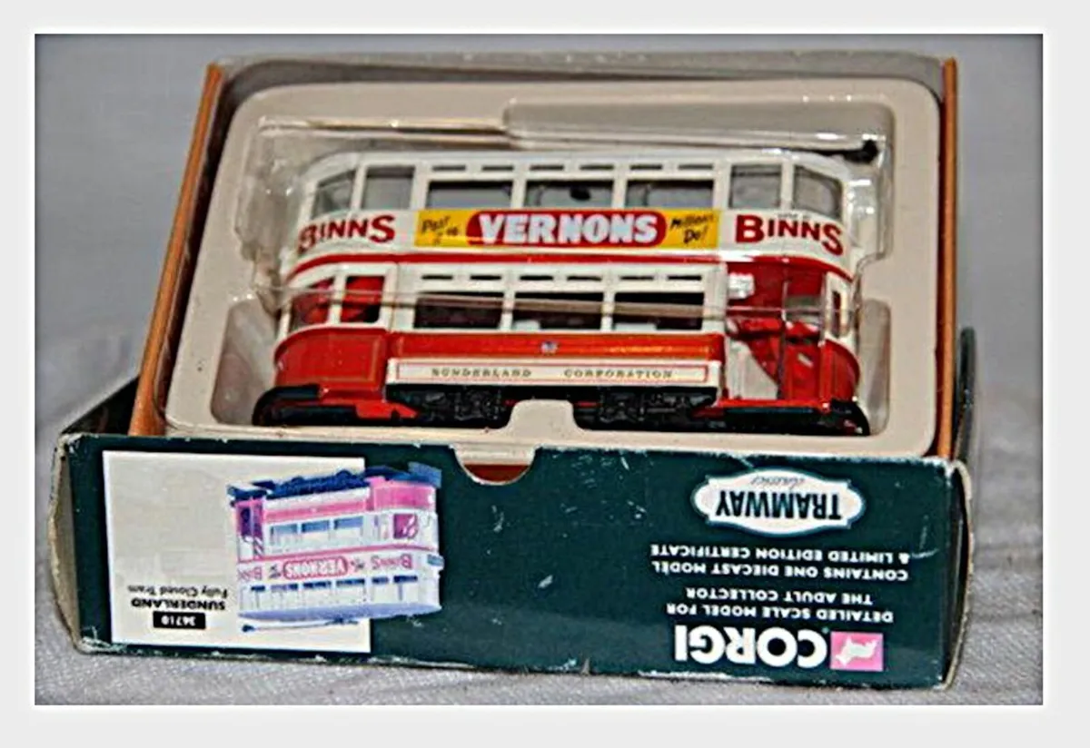 sunderland corporation: diecast, Free Post
