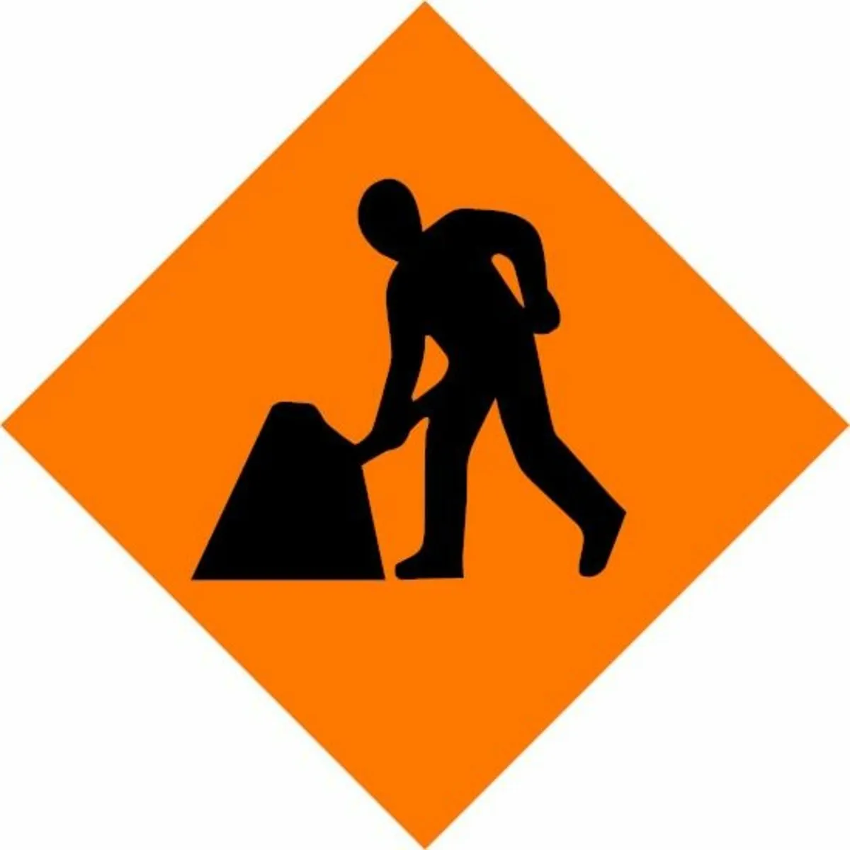 Temporary road signs for sale. - Image 3