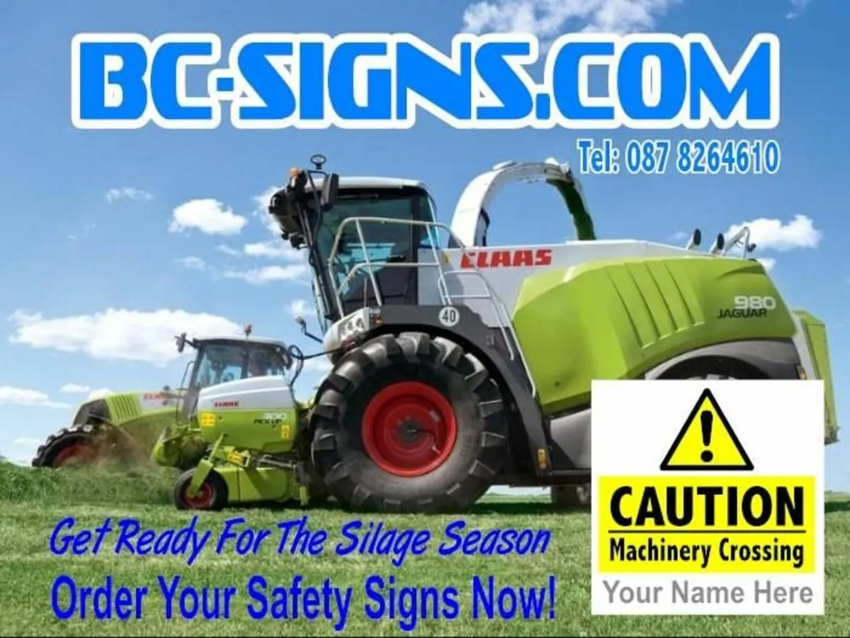 Temporary road signs for sale. - Image 1