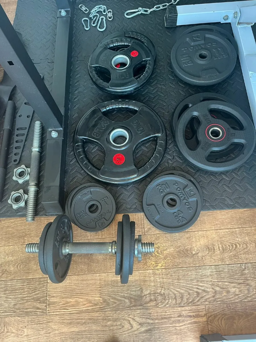 Olympic Tri Grip Plates free delivery - Image 4