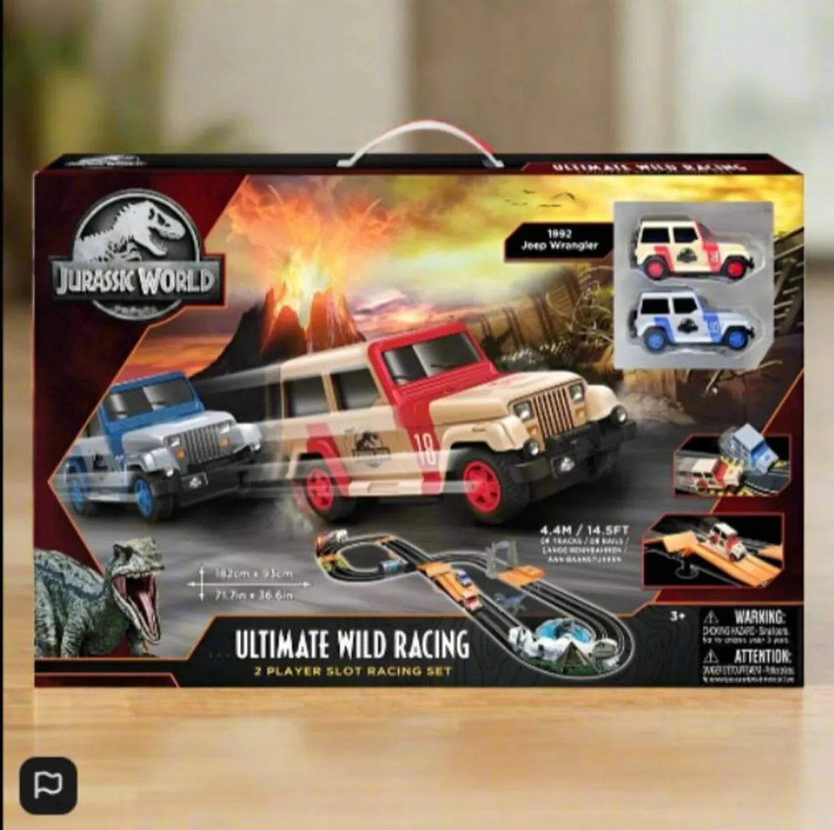 Jurassic World Ultimate Wild Racing 2 Player Set - Image 1