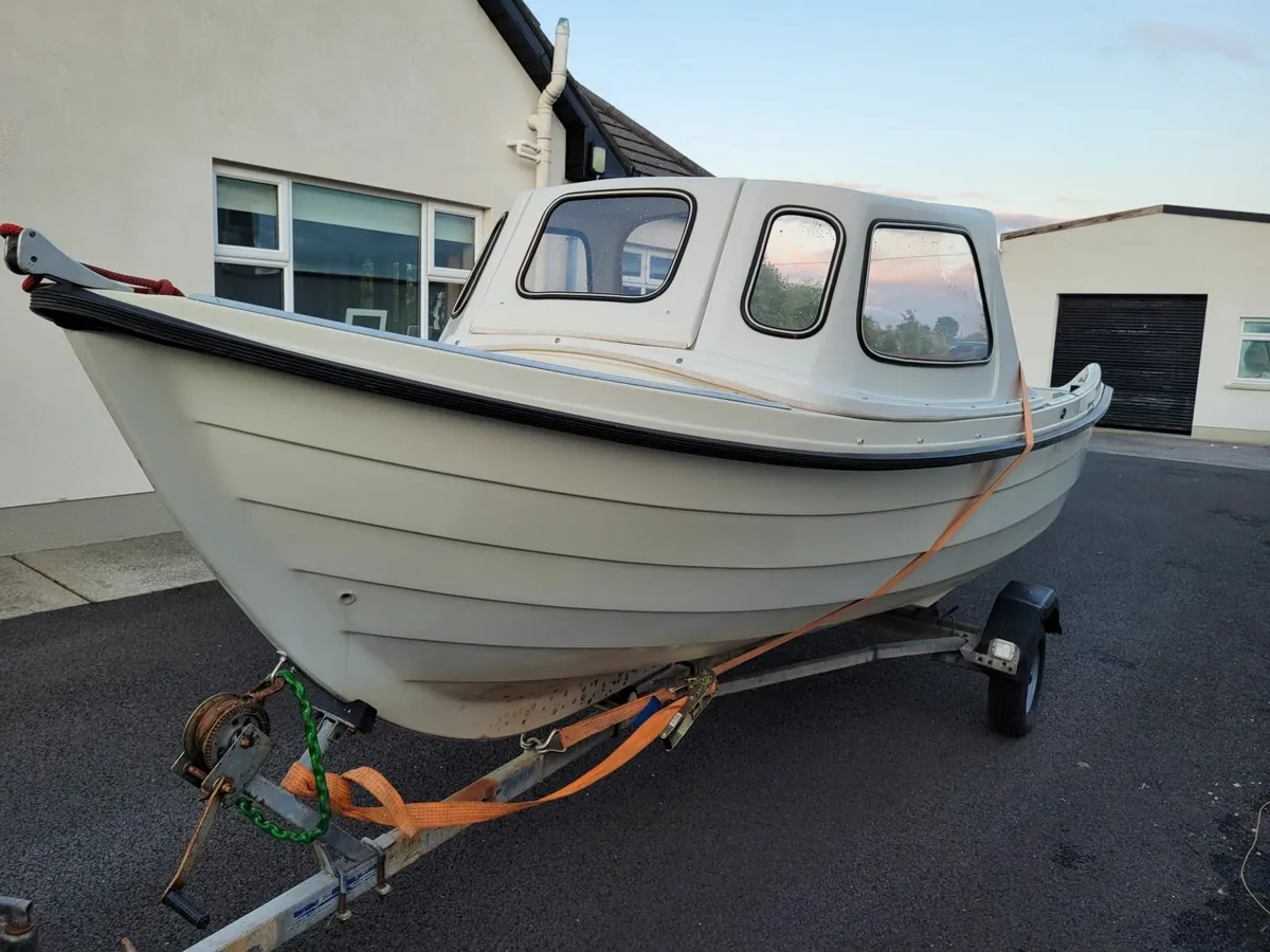 Orkney Strikeliner 16+ Boat, Engine and trailer - Image 1