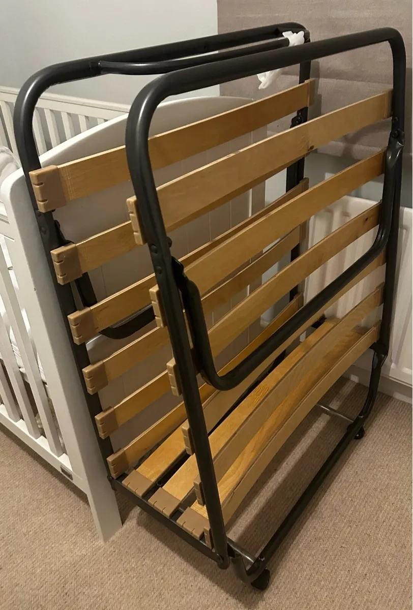 Foldaway bed and mattress - Image 2