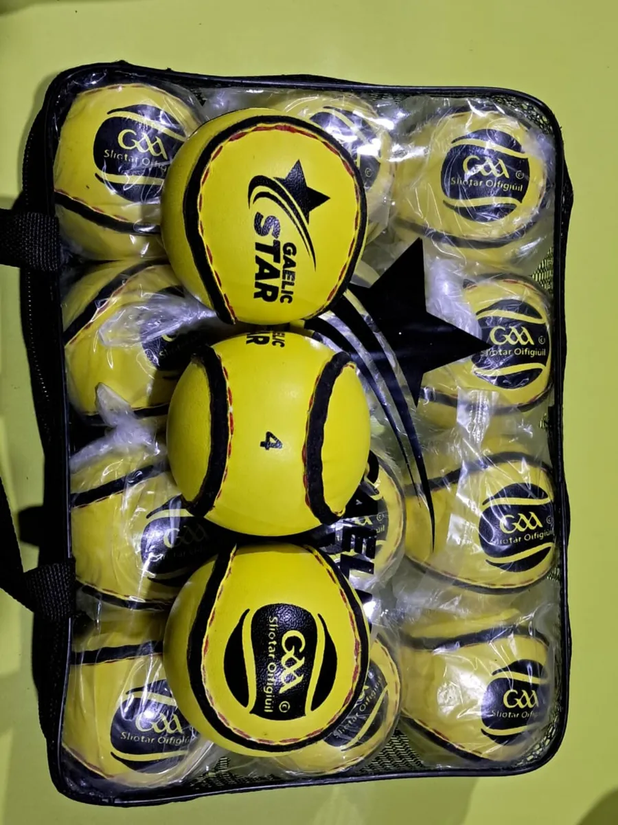 1 dozen quick touch sliotars free delivery - Image 4