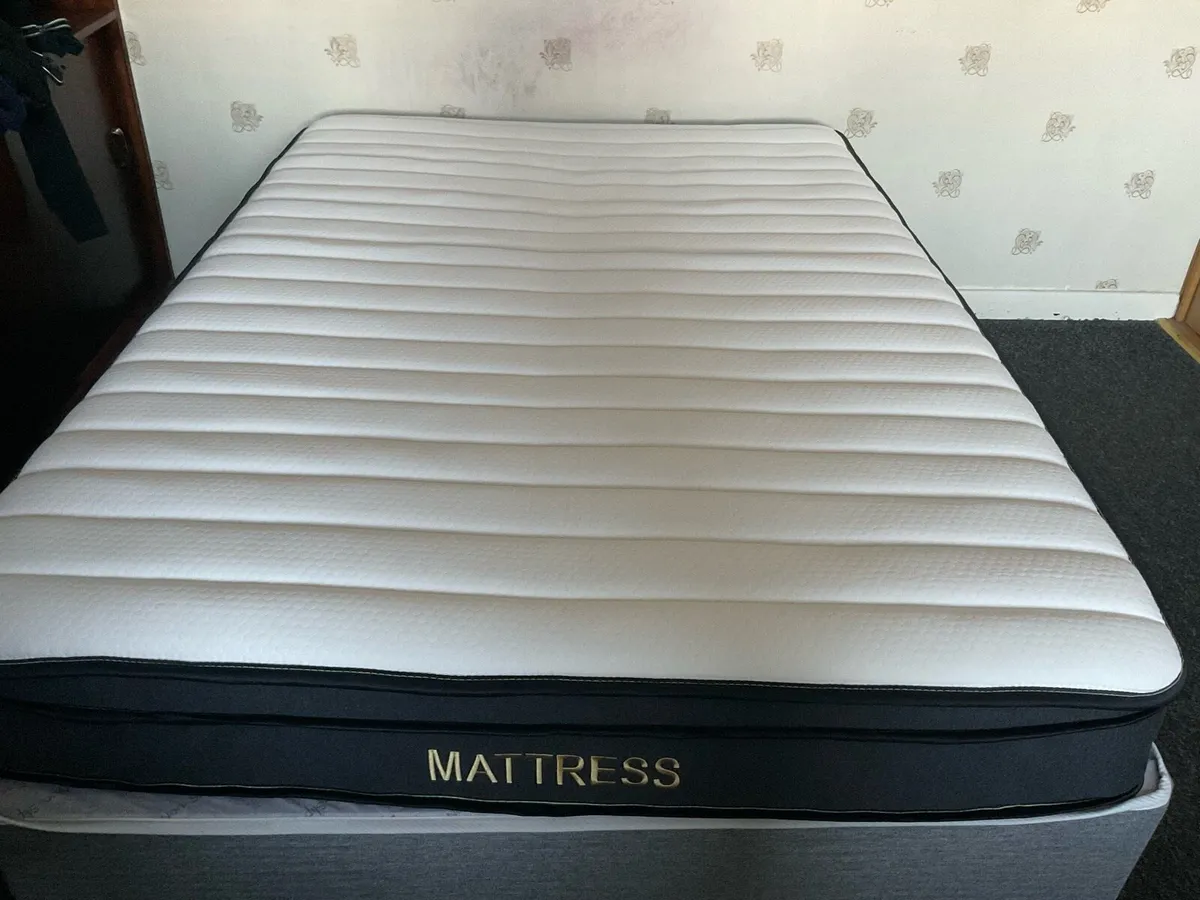 Double Mattress & Base - Image 1