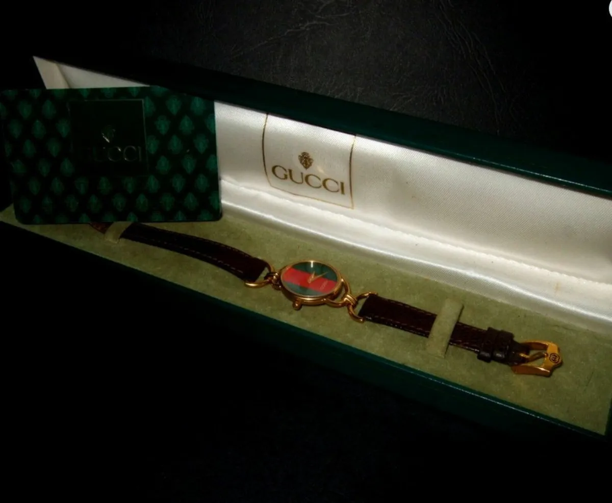 Authentic Vintage Gucci Watch - Image 1