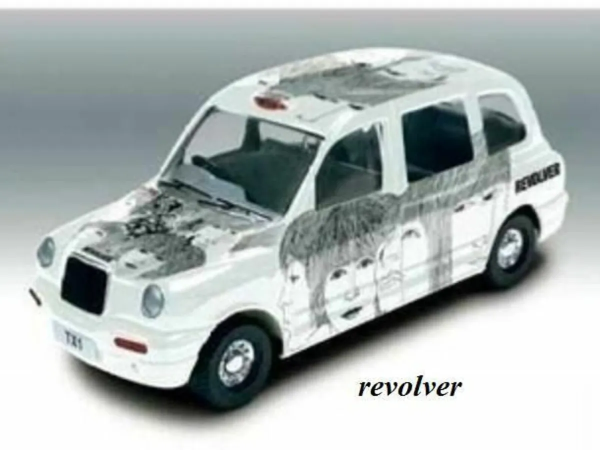 Beatles London Taxi - Revolver, die cast - Image 1