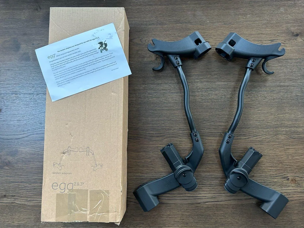 Egg 2 stroller tandem adaptors - Image 1
