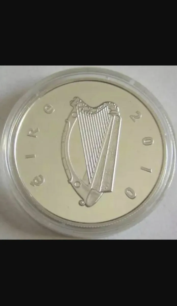 Ireland Silver Proof coin €15 2010 with COA HORSE - Image 2