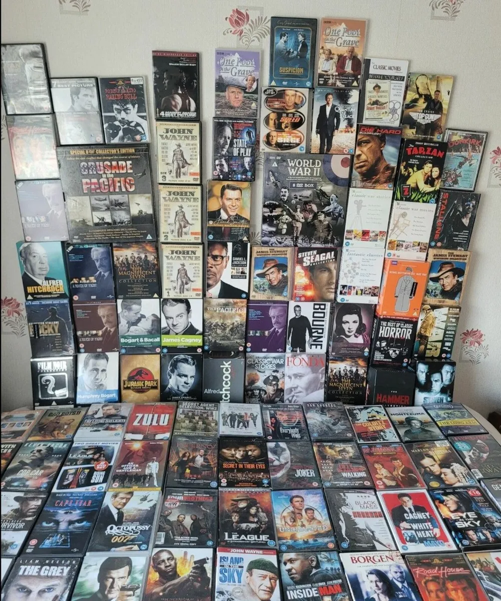 480 movie Dvds.. 215 Videos... 90 music Cds... - Image 4