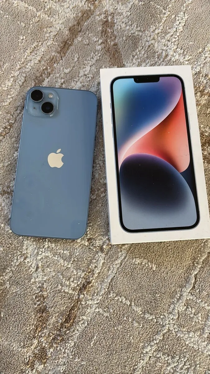 iPhone 14 Plus sim free 128GB blue with box - Image 3