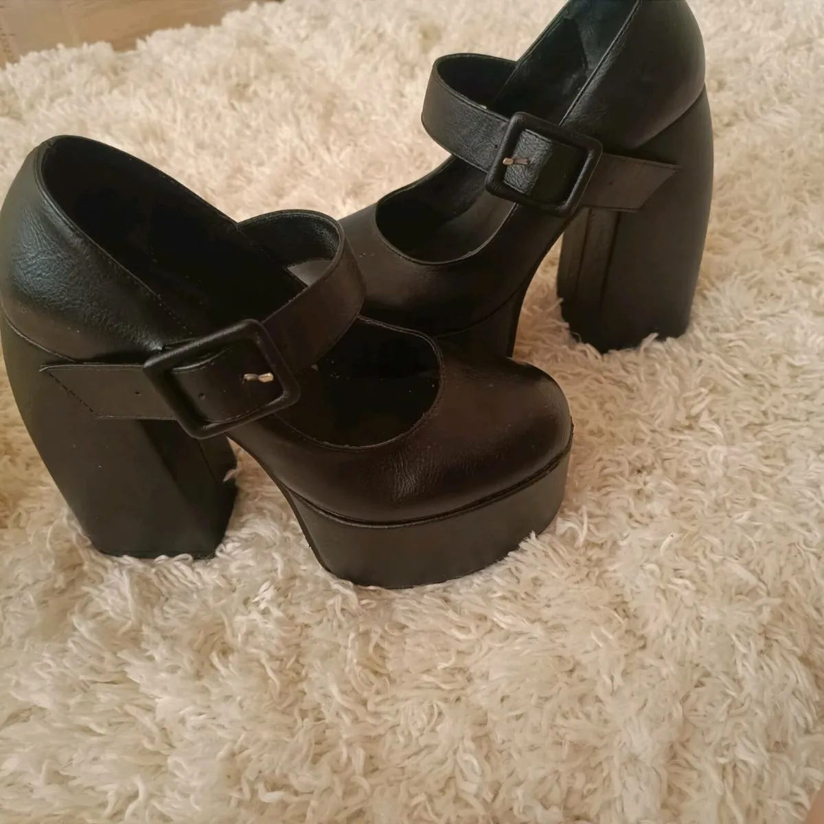 Platform Mary Janes - Image 1
