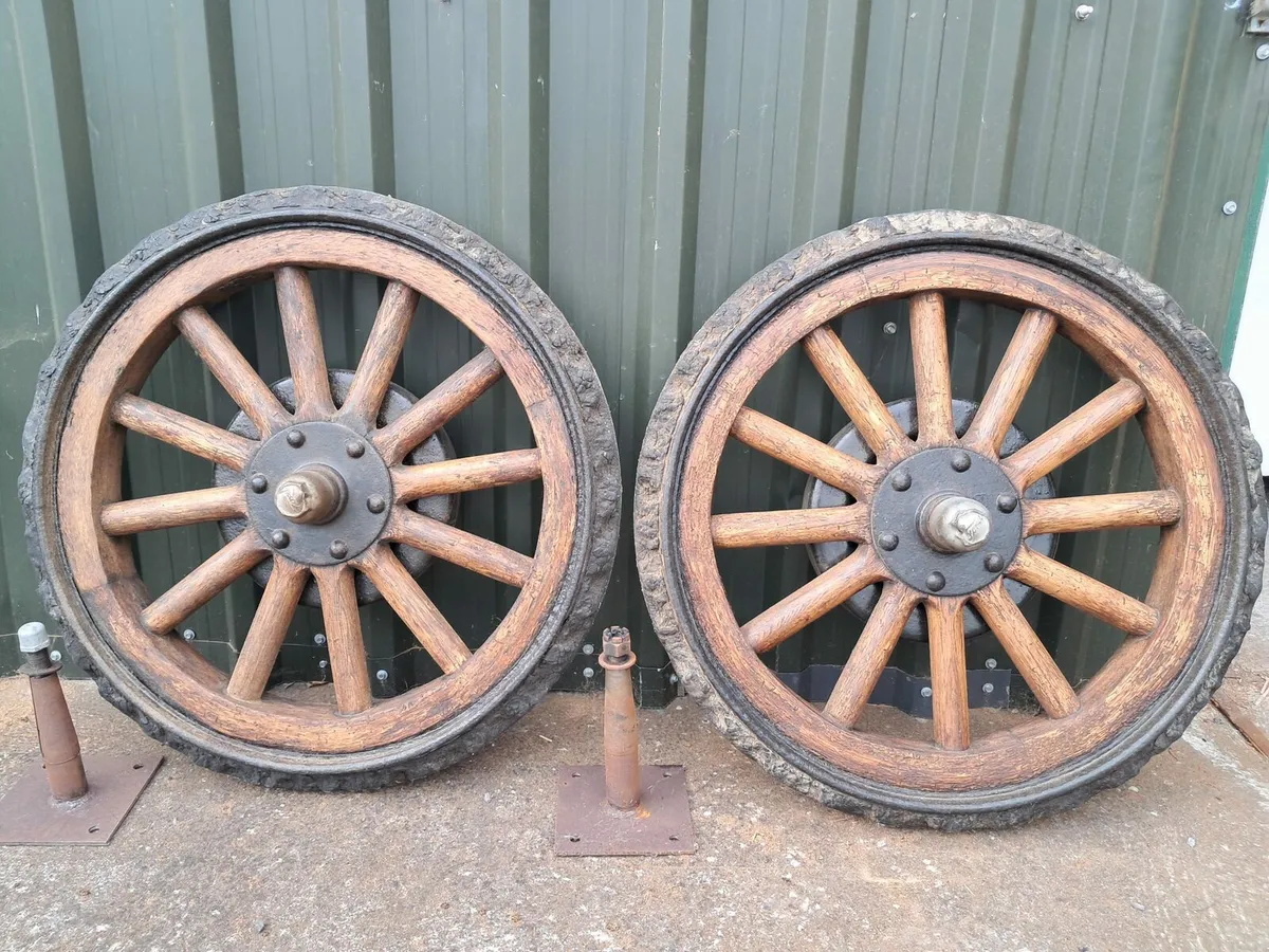 1920's Ford Model T original truck back wheels