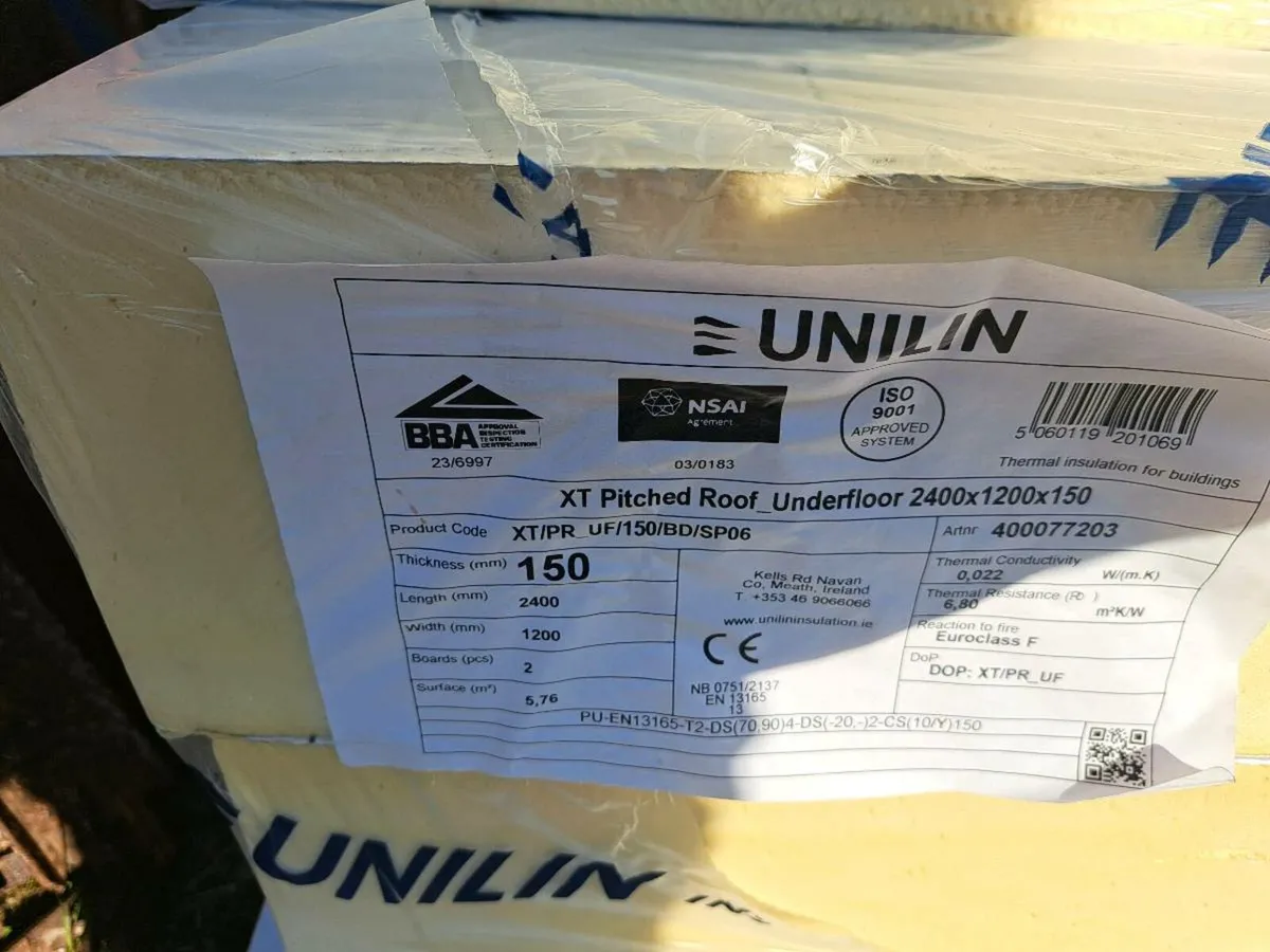 150mm unilin insulation - Image 1