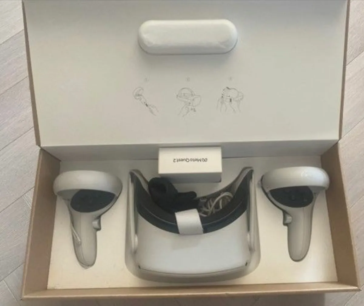 VR Headset - Meta Quest 2 (Brand New in Box) - Image 3