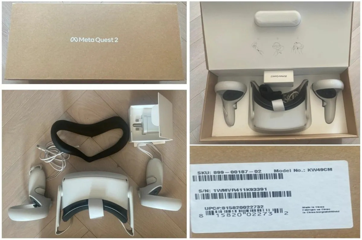 VR Headset - Meta Quest 2 (Brand New in Box) - Image 1