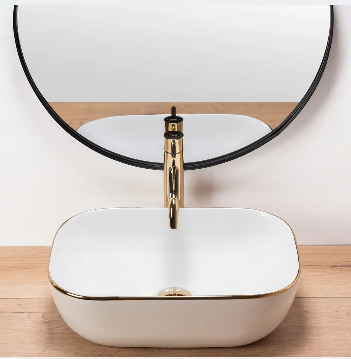 Washbasin set + tap + stopper - Image 4
