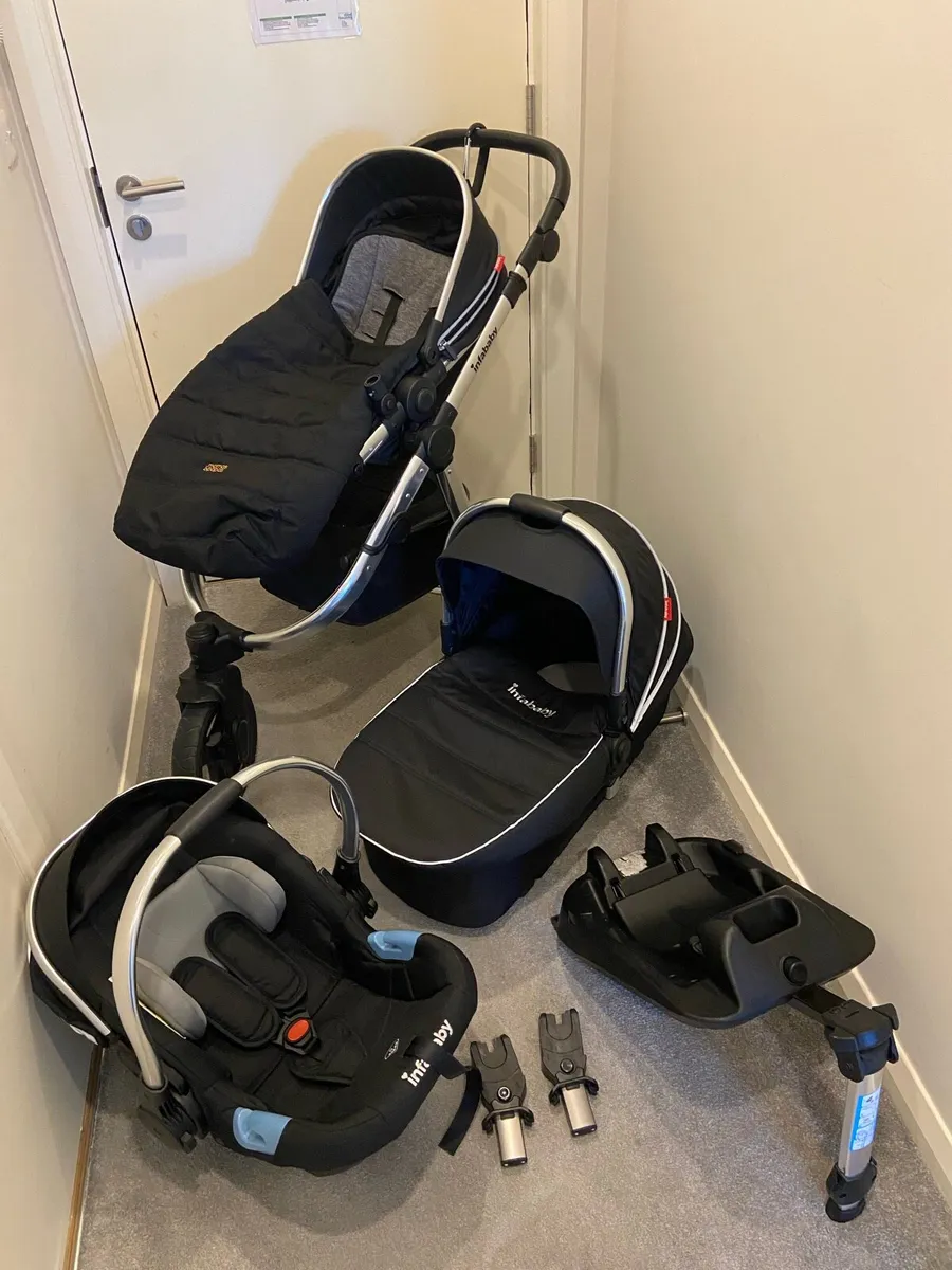 Infababy Ultimo, 3 Wheel, 3in1 Travel System - Image 2