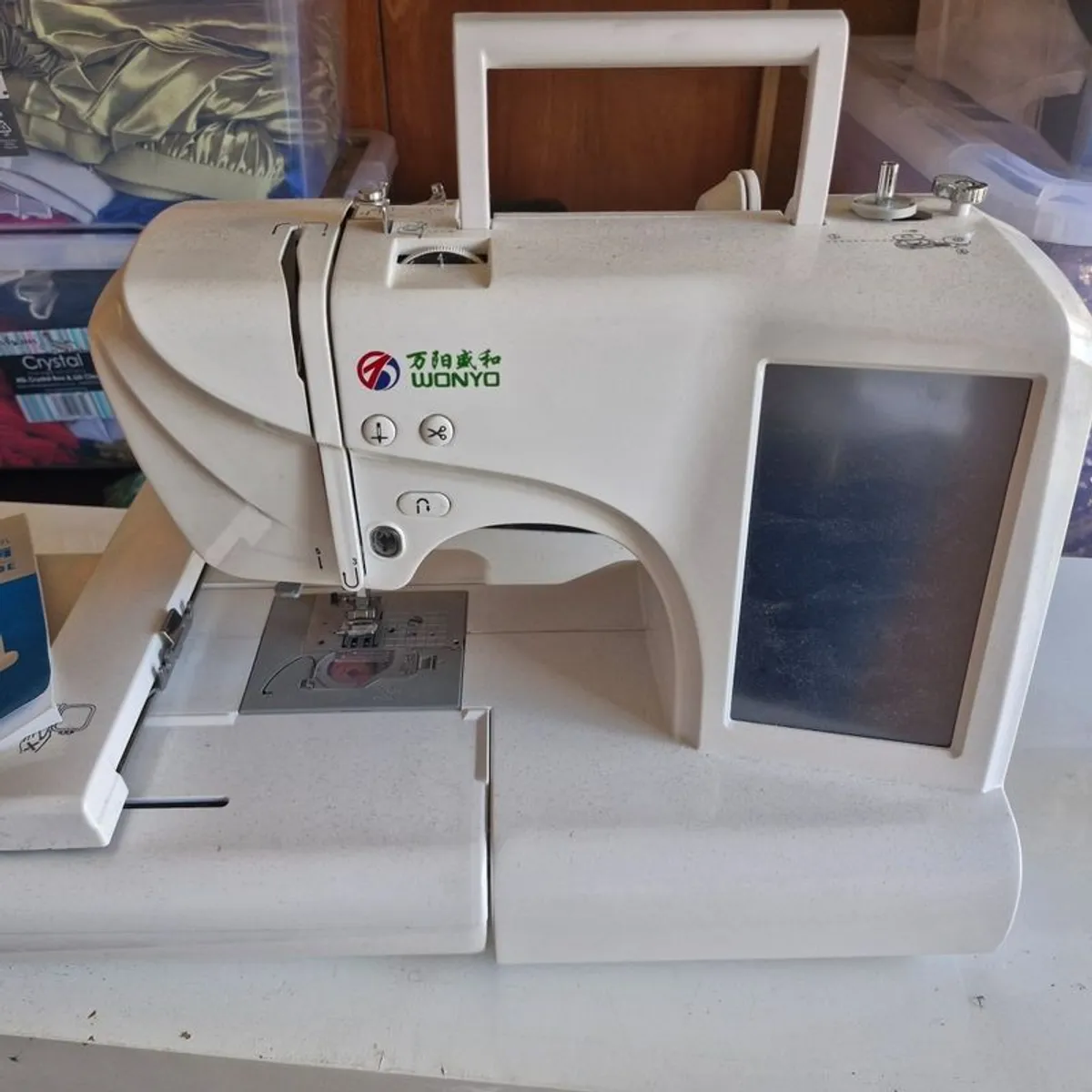 like new embroidery sewing machine - Image 1