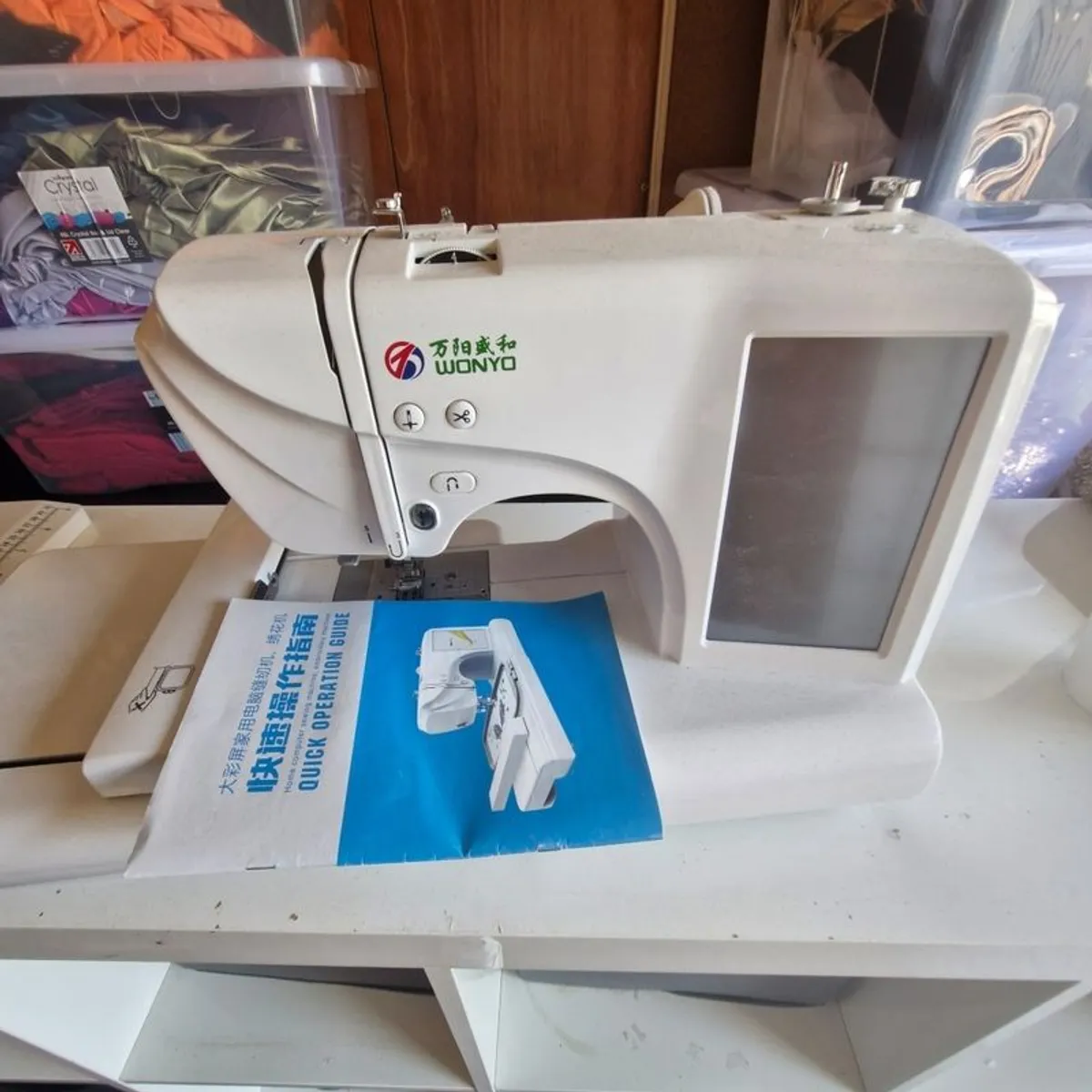 like new embroidery sewing machine - Image 2