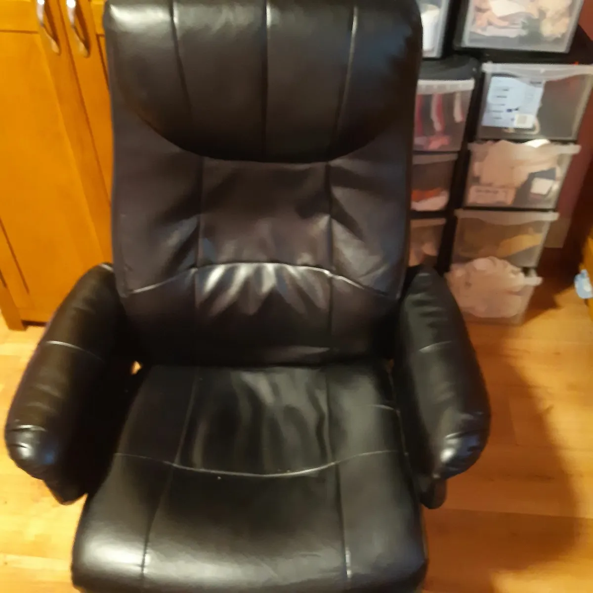 chair and foot stool - Image 1