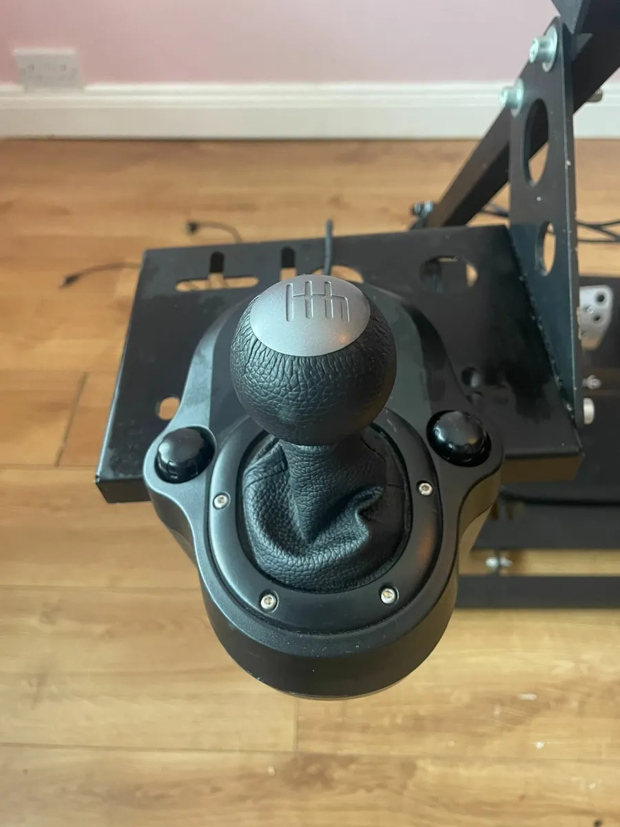 Playstation Steering Wheel, Pedals, Gear Stick - Image 3