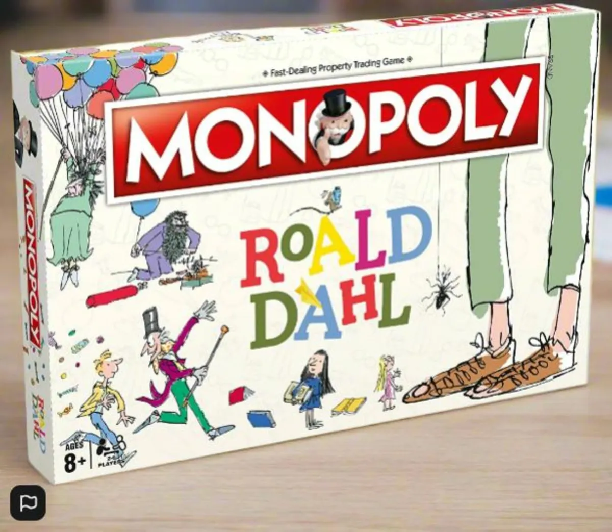 Monopoly Roald Dahl Family Board Game - Image 1