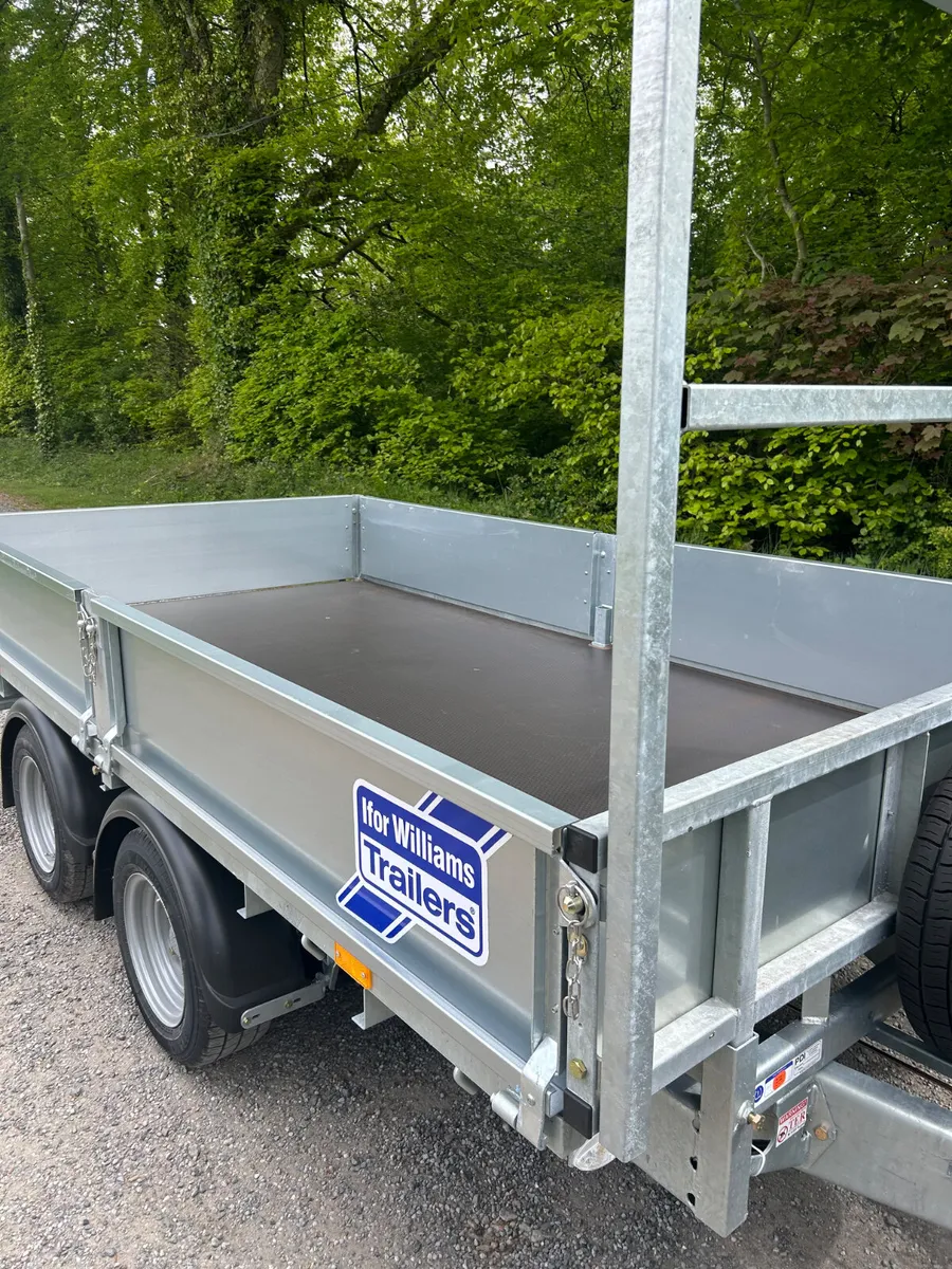 New Ifor Williams 10x5.6 Dropside Trailer - Image 2