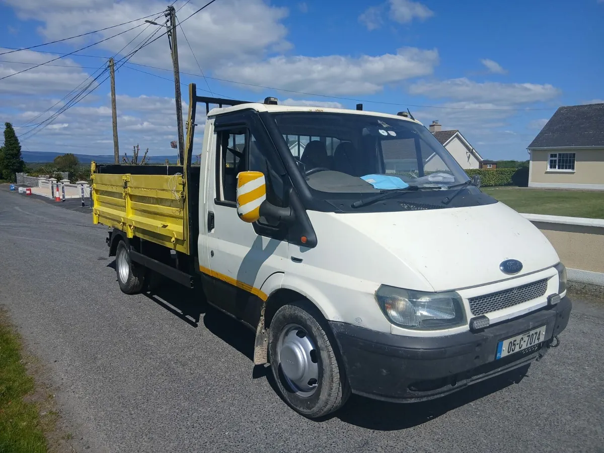 2005 ford transit tipper - Image 1