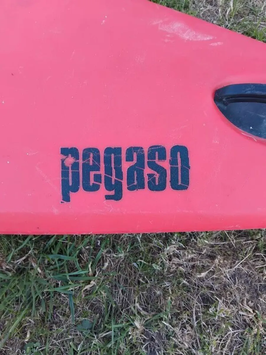Pegaso canoe and paddle. Big size opening - Image 3