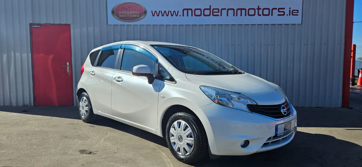 nissan note 1.2 automatic petrol 5dr low kms pearl - Image 1