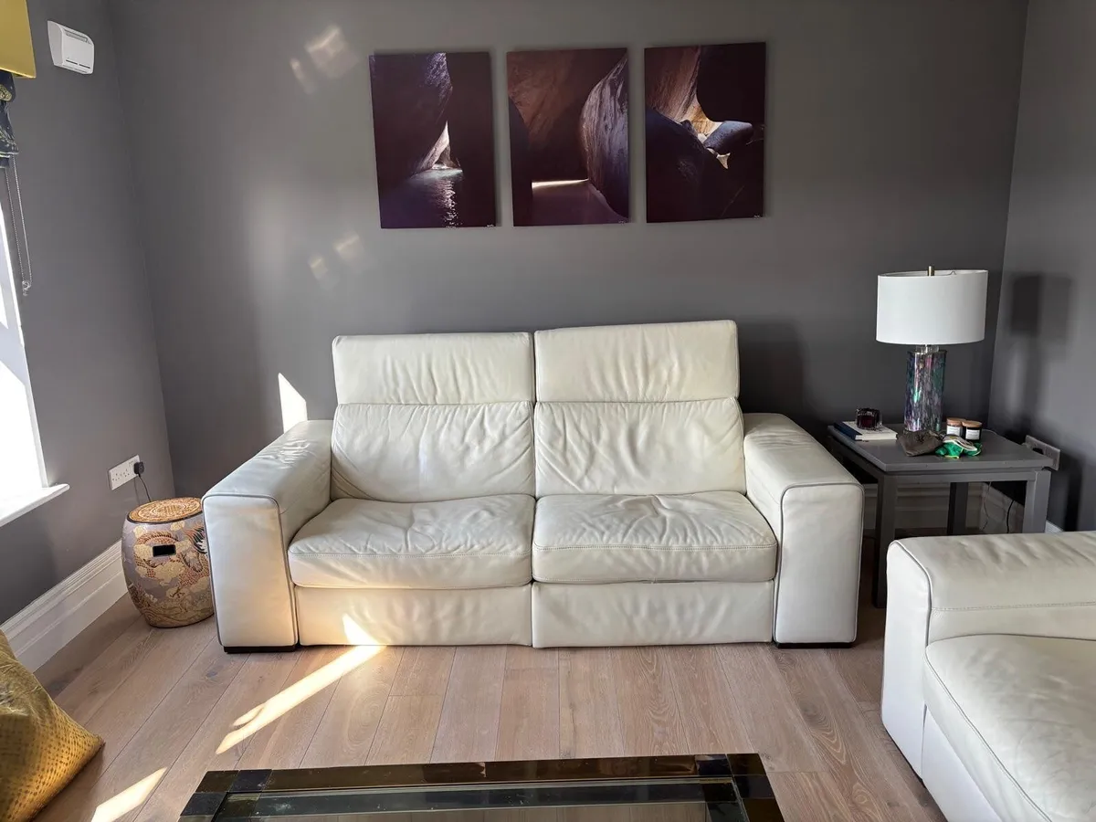 Natuzzi Leather sofa