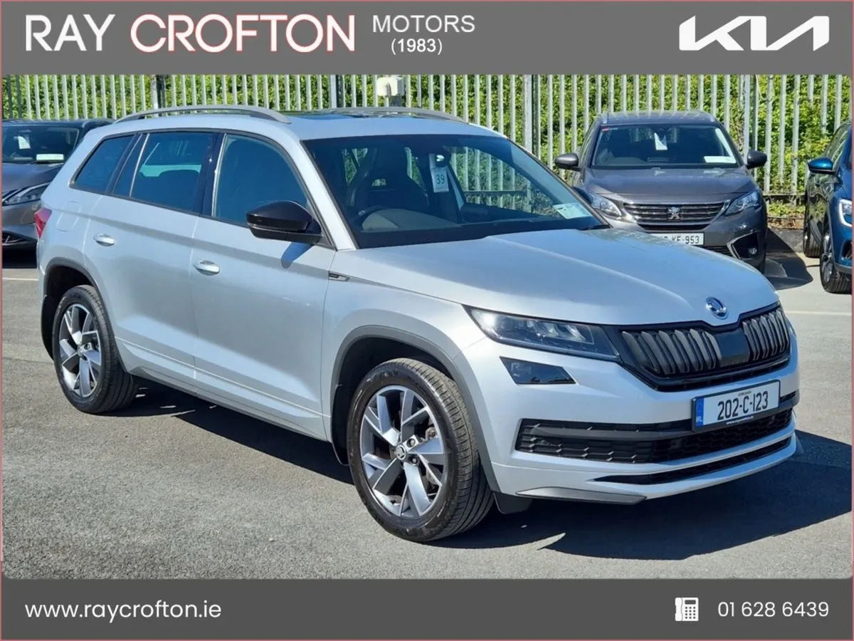 Skoda Kodiaq 2.0 TDI 190HP DSG 4X4 Sportline 7 Se - Image 1