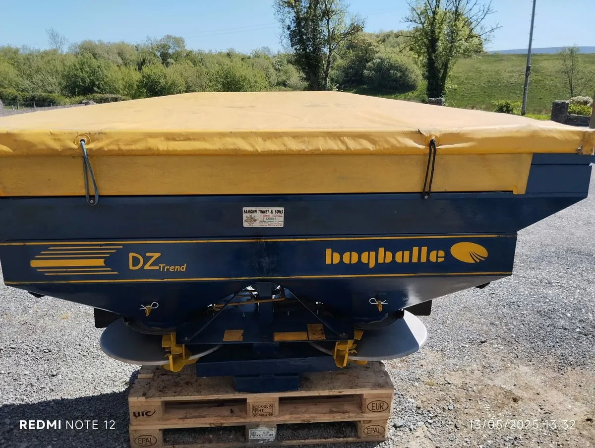 Bogballe spreader 1250 - Image 1