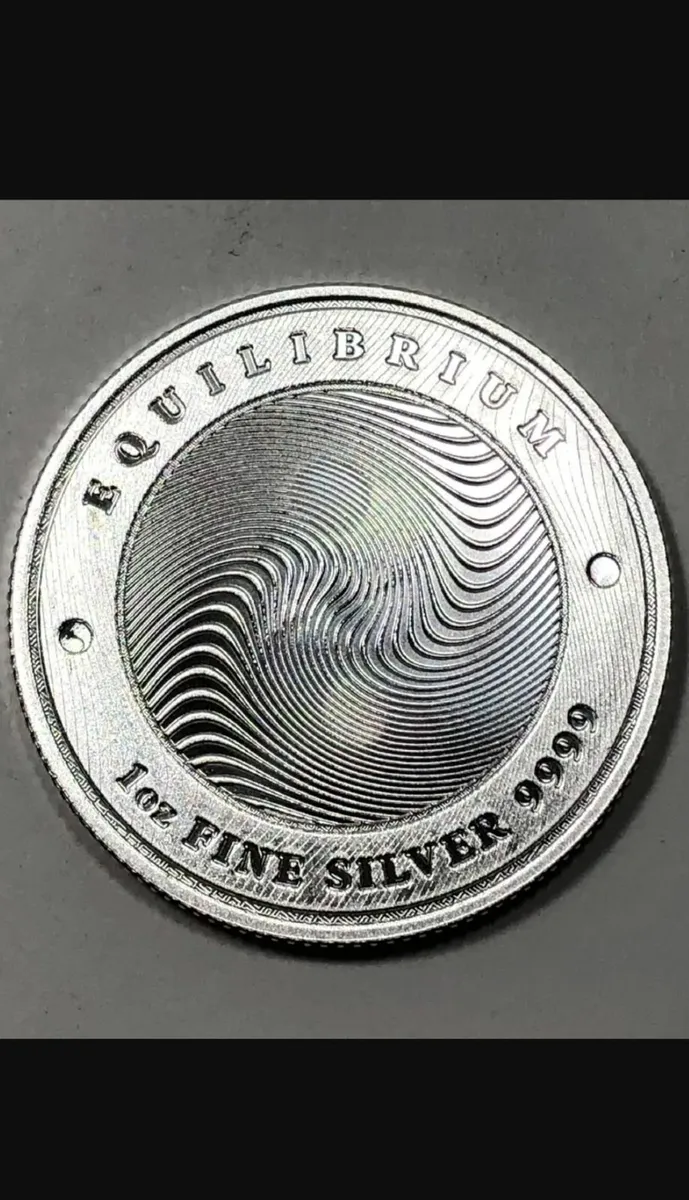 2021 Tokelau Equilibrium Silver Coin - Image 1