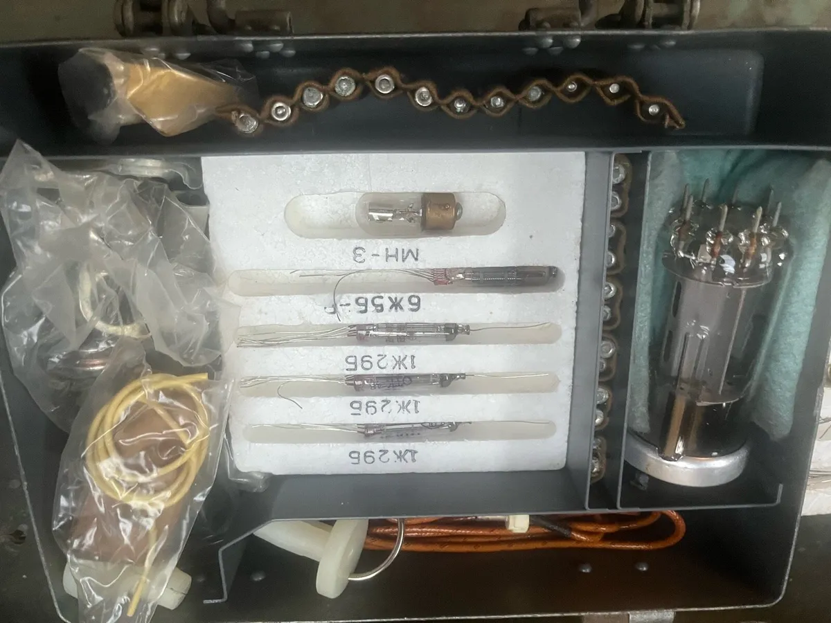 Soviet Radio spare parts kit military - Image 3