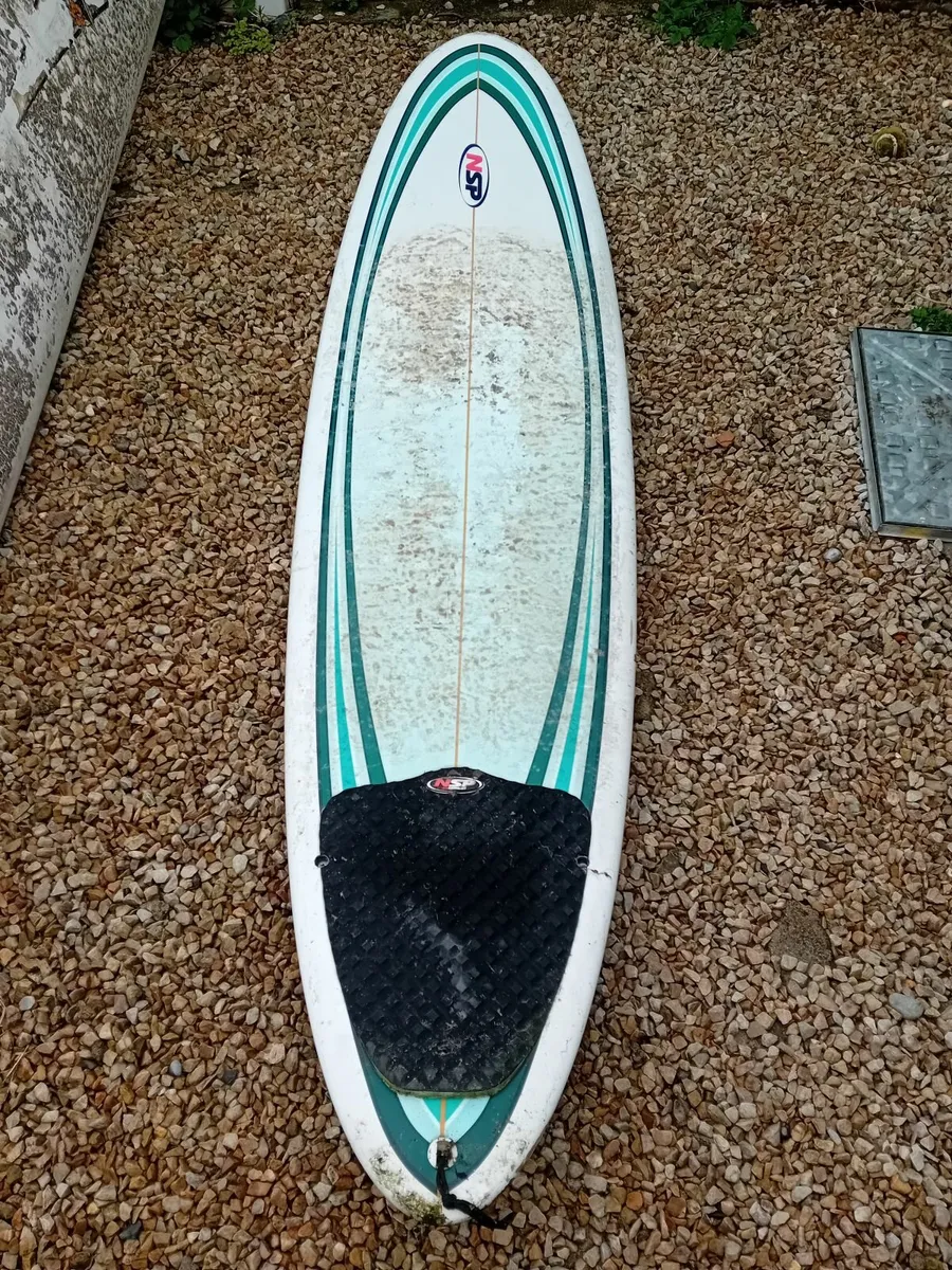 NSP Mini mal 7'10 Surfboard - Image 1