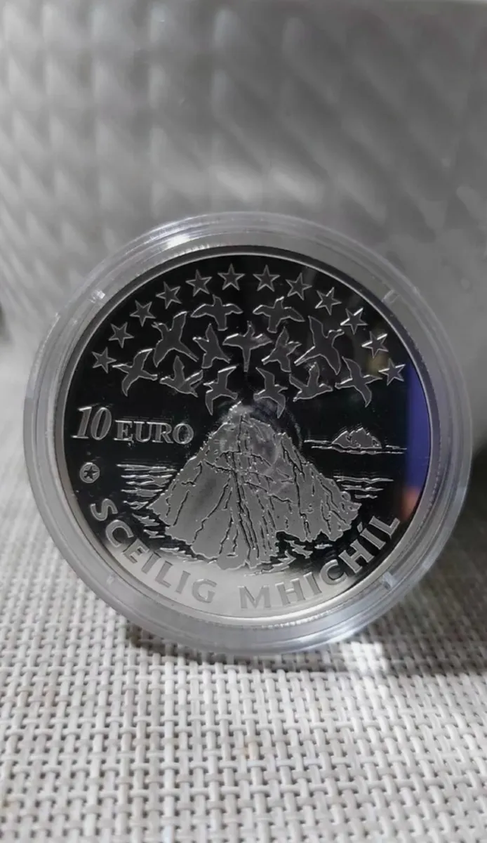 Irland 10 Euro Skellig Michael 2008 Silver Proof C - Image 1