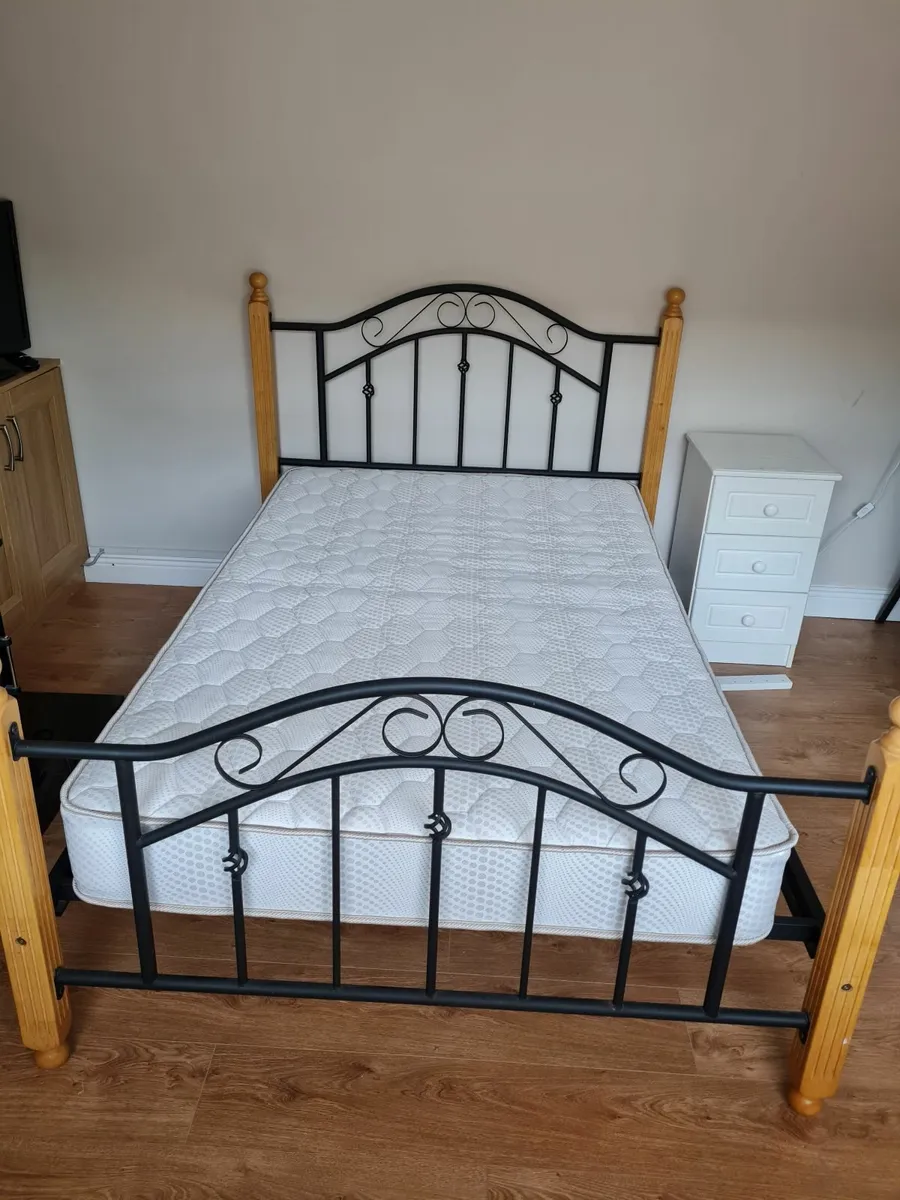 Small double bed