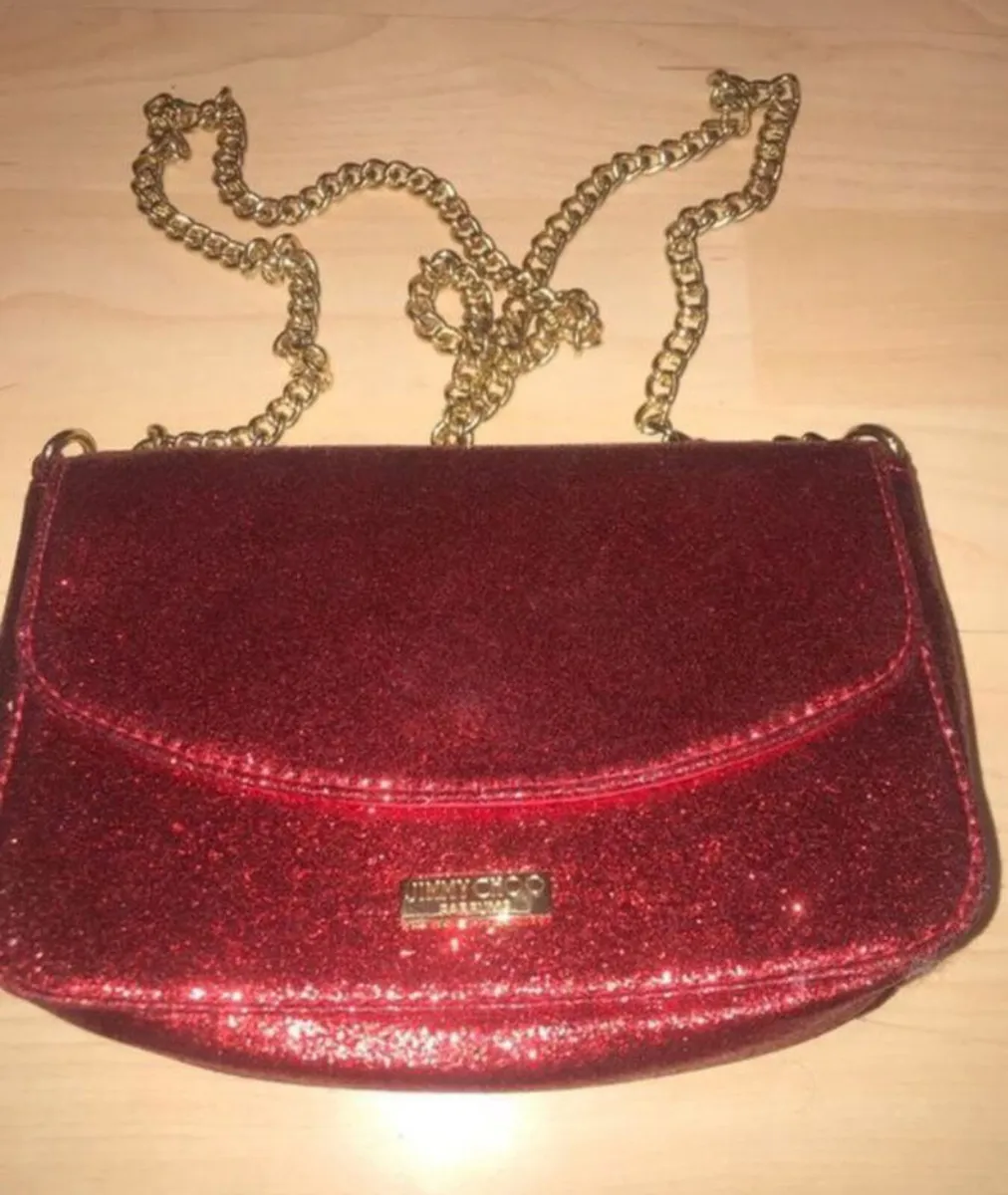 Red Sparkle Handbag - Image 1