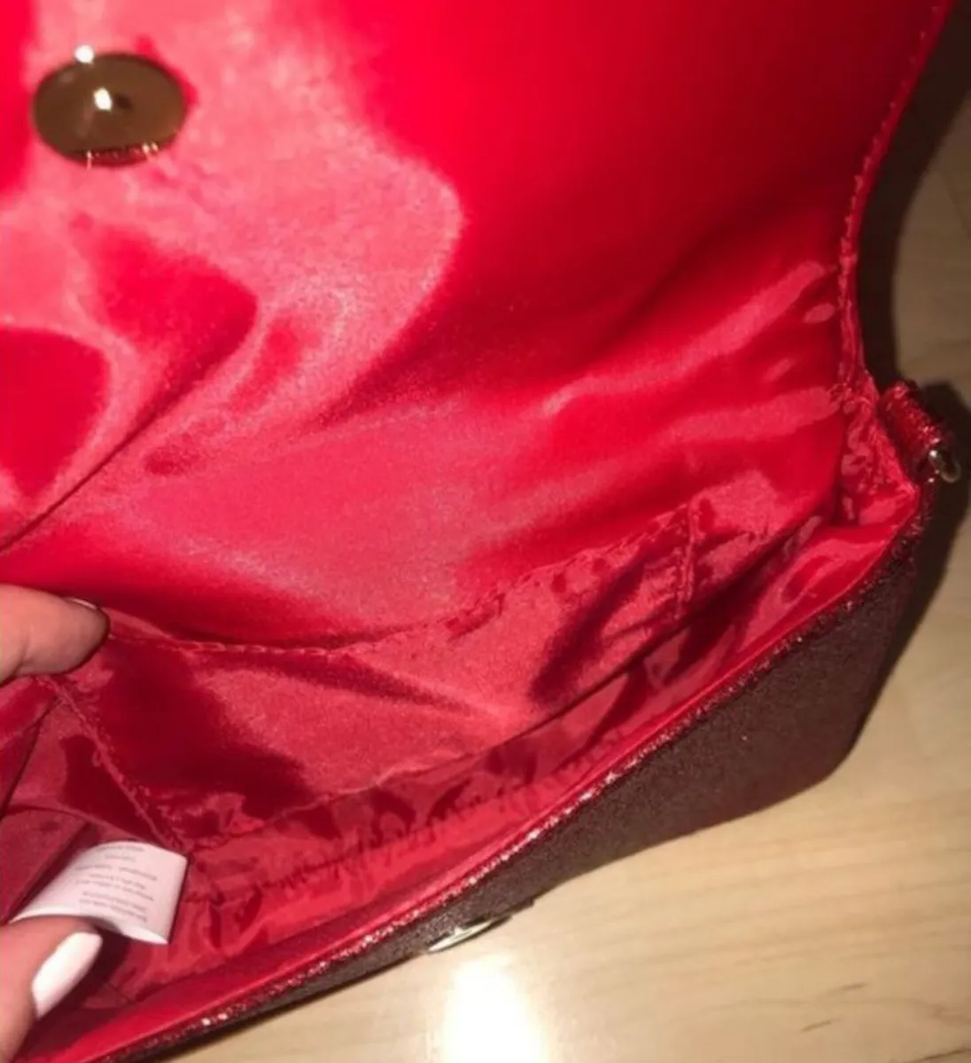 Red Sparkle Handbag - Image 4