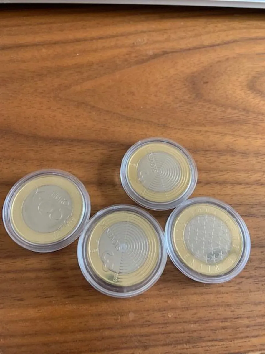 Slovenia 3 Euro Coins - 10 Euros Each - Image 1